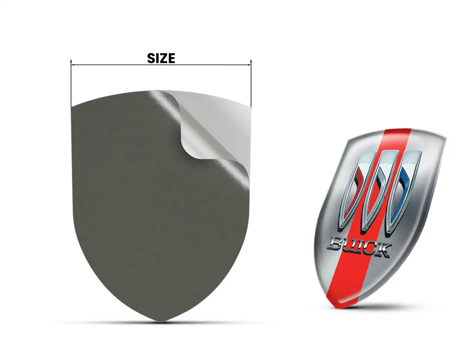 Buick Emblemi Distintivi Auto Max Sportivi Chic Durevoli